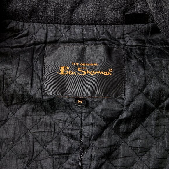 Vintage Ben Sherman Wool Pea Coat - Men's Medium - Picture 4 of 8